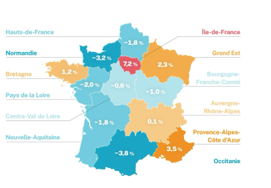 iDGARAGES disparité tarifaire 2024 par région