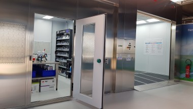 Labo et aire de préparation centre de formation AkzoNobel Montataire