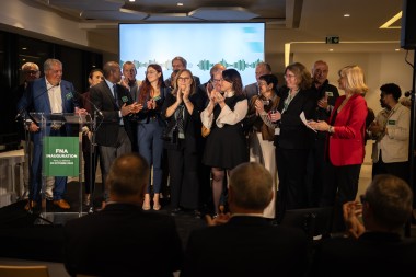 FNA inauguration équipe