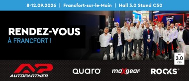 Bannière Auto Partner SA Automechanika