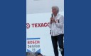 Christine Lagarde sur le podium du Rallye aïcha des gazelles du maroc