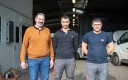 Pascal Bauza et ses fils