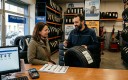 Revendeur pneus et cliente